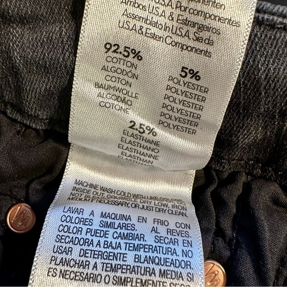 NWOT MOTHER Denim ‘The Looker Ankle Fray’ Jeans in “Burning Out Lanterns” Sz 27 - Picture 12 of 16